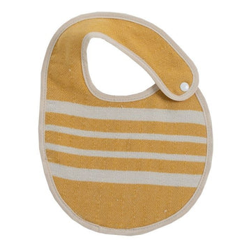 Baby slabbetje Krem Sultan yellow