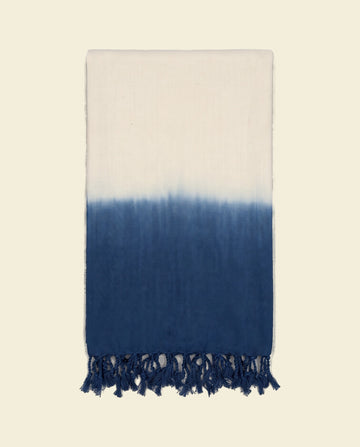 dip dye hamamdoek navy