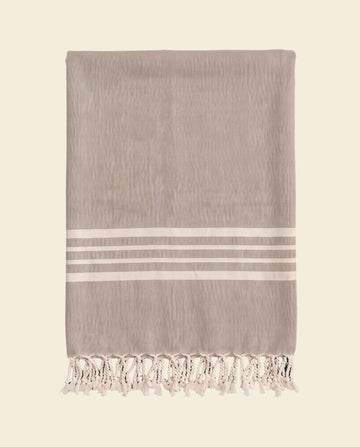 gastendoek Krem Sultan taupe