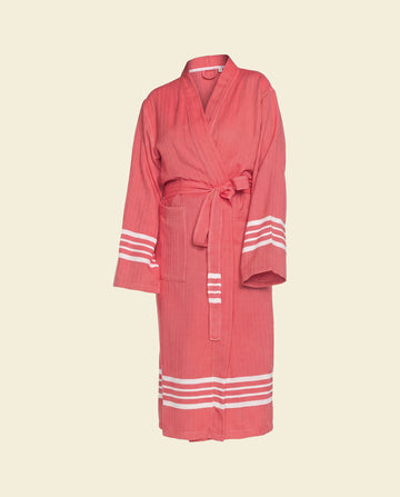 hamam badjas Krem Sultan red