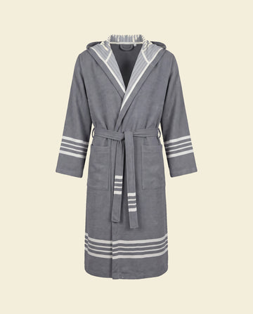 hamam badjas Sun heren dark-grey