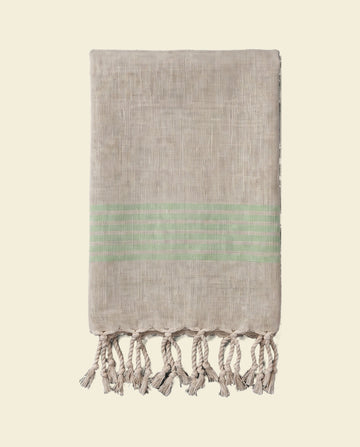 hamam gastendoek linnen pistache