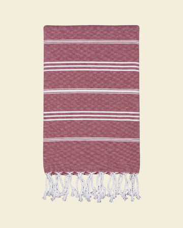 hamam handdoek bordeaux