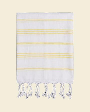 hamam handdoek citroengeel