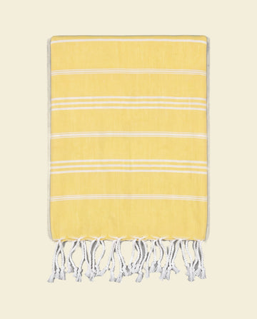 hamam handdoek geel