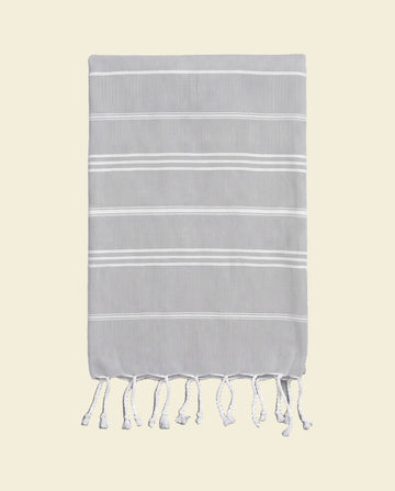 hamam handdoek lichtgrijs