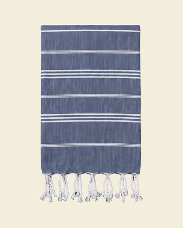 hamam handdoek marineblauw