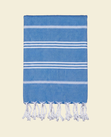 hamam handdoek mediteraanblauw