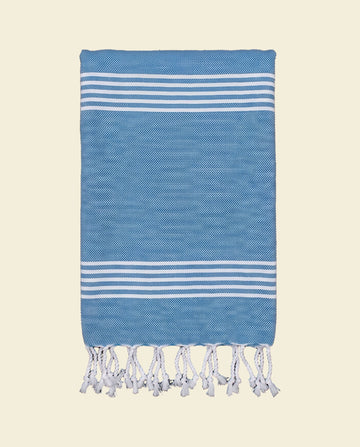 hamam handdoek oceaanblauw