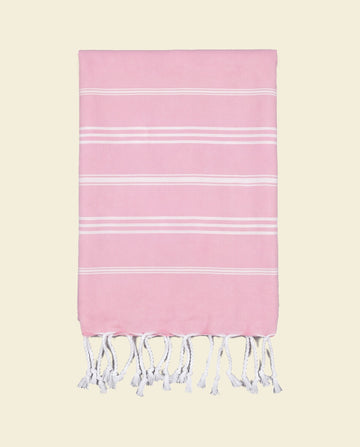 hamam handdoek roze