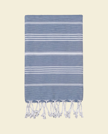 hamam handdoek staalblauw