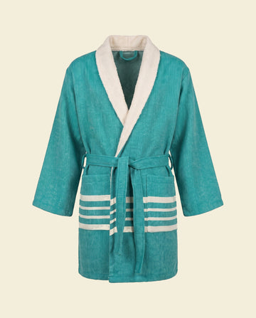 hamam kinderbadjas emerald