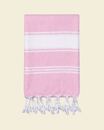 hamamdoek Honingraat roze