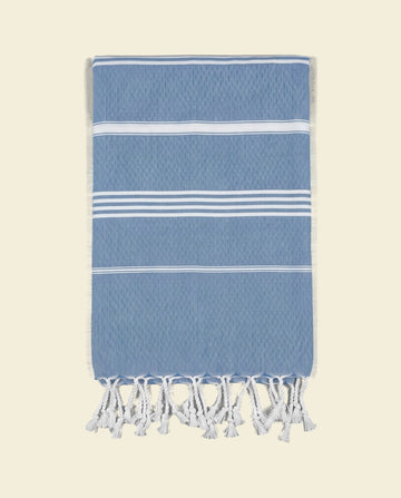 hamamdoek jeansblauw