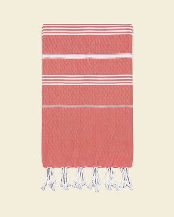 hamamdoek koraalrood
