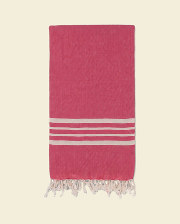 hamamdoek Krem Sultan fuchsia