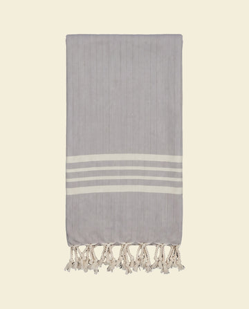 hamamdoek Krem Sultan light-grey