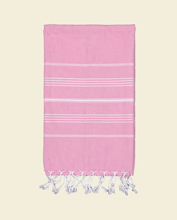 hamamdoek Take me to the Beach! pink