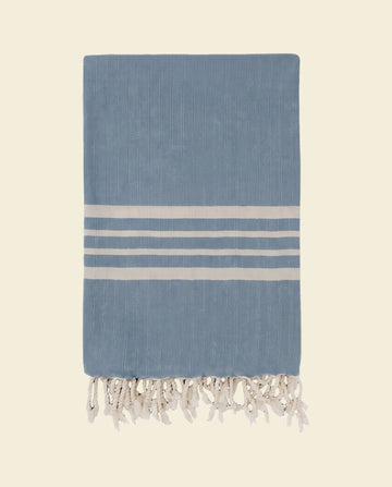 XL hamamdoek Krem Sultan air-blue