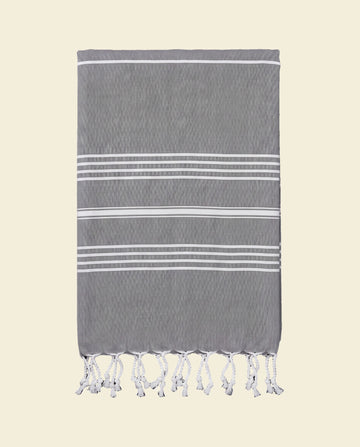 hamamdoek XL donkergrijs