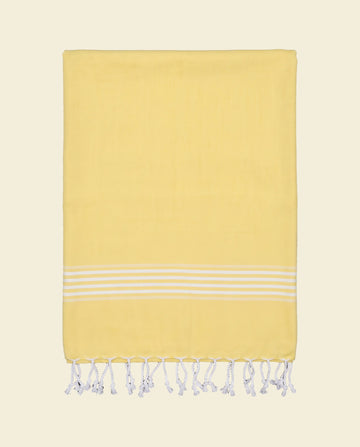 hamamdoek XL geel