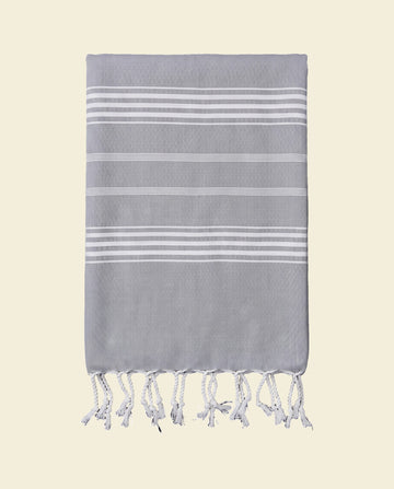 hamamdoek XL grijs