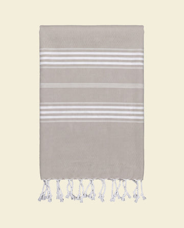 hamamdoek XL grijsbeige