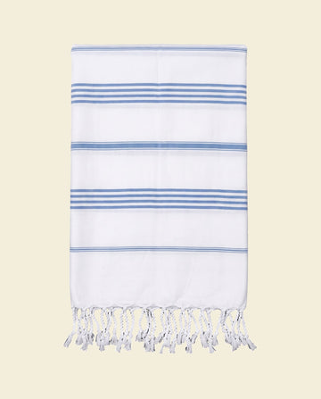 hammam strandlaken blauw