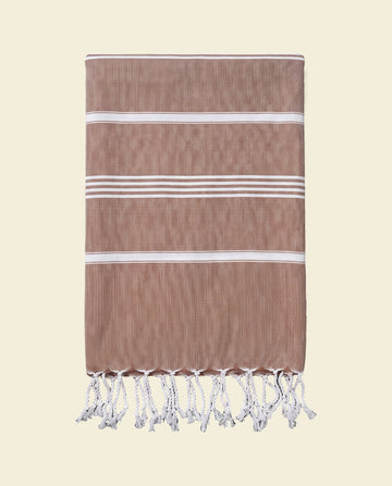 hammam strandlaken bruin