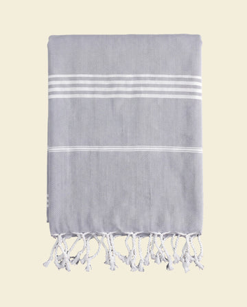 hammam strandlaken grijs