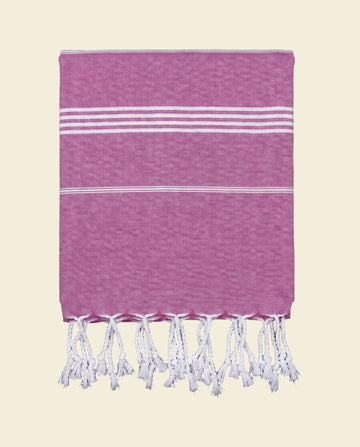 hammam strandlaken magenta
