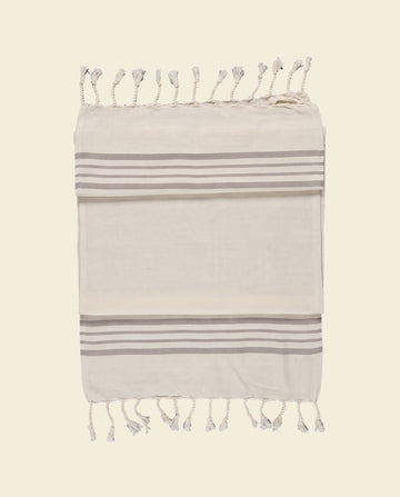 kleine hamamdoek Krem Sultan natural taupe