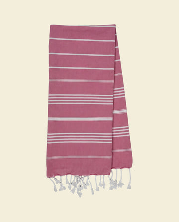 kleine hamamdoek Leyla fuchsia
