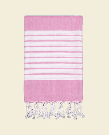 pareo hamamdoek Aquastreeps pink
