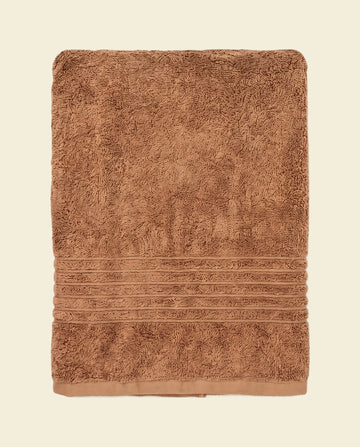 sauna handdoek xxl bruin