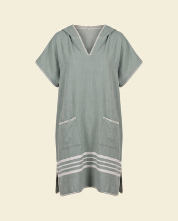 strandponcho Sultan almond-green