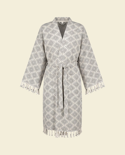 badjas Boho relax - op kleur