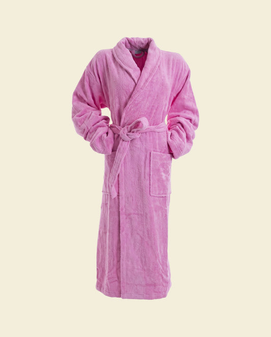 bamboe badjas kids - op kleur