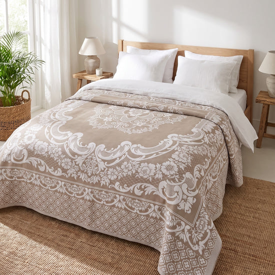 beddensprei Ince bruin - sfeer