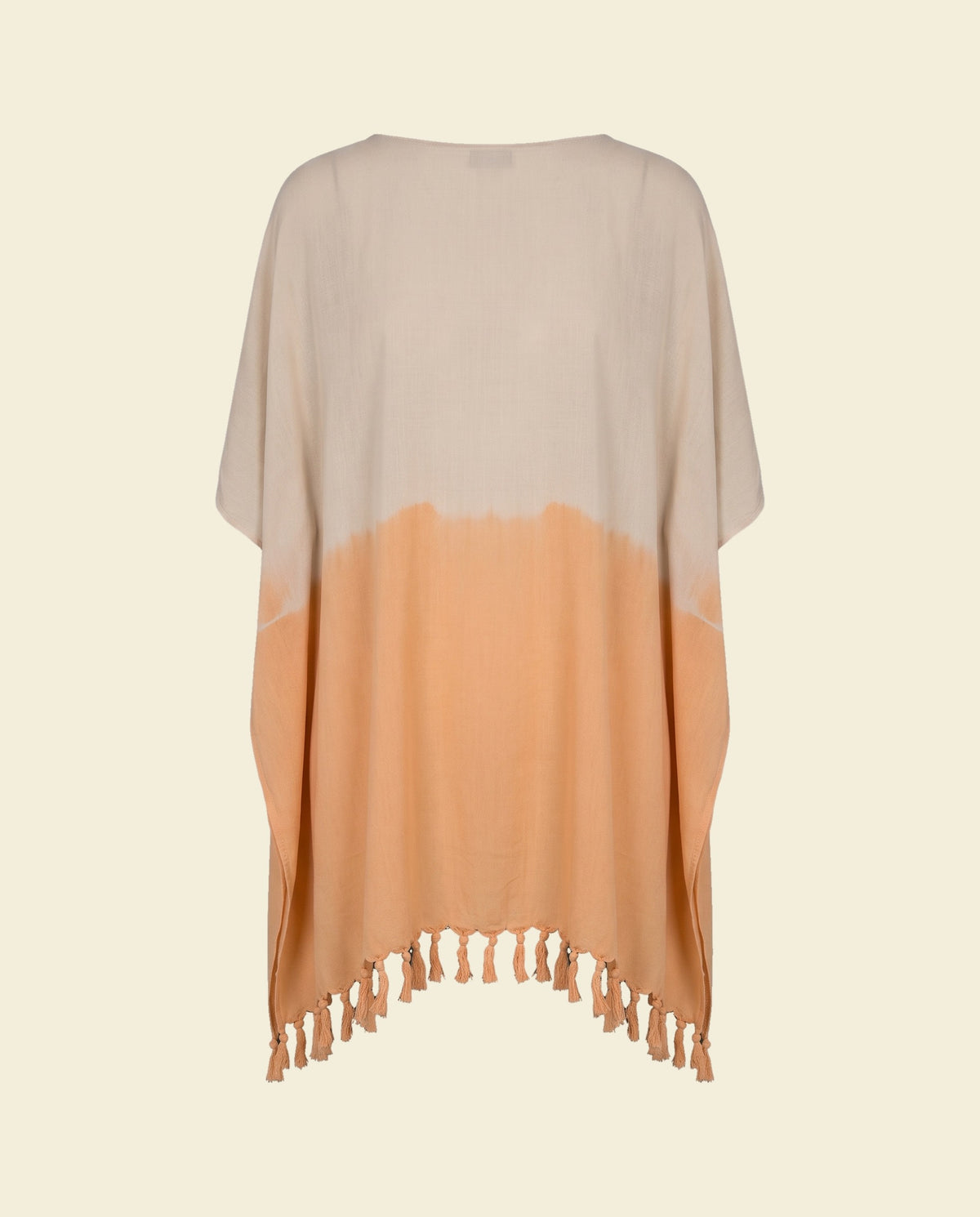 dip dye strandtuniek melon - op kleur