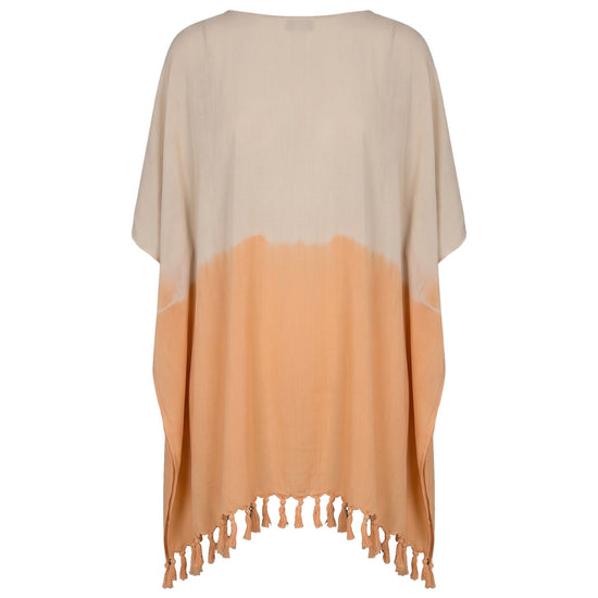 dip dye strandtuniek melon - vrijstaand