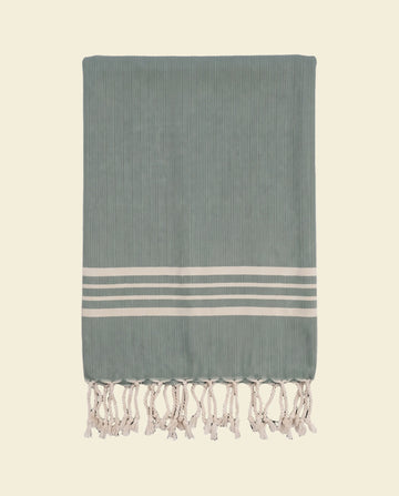 gastendoek Krem Sultan almond-green