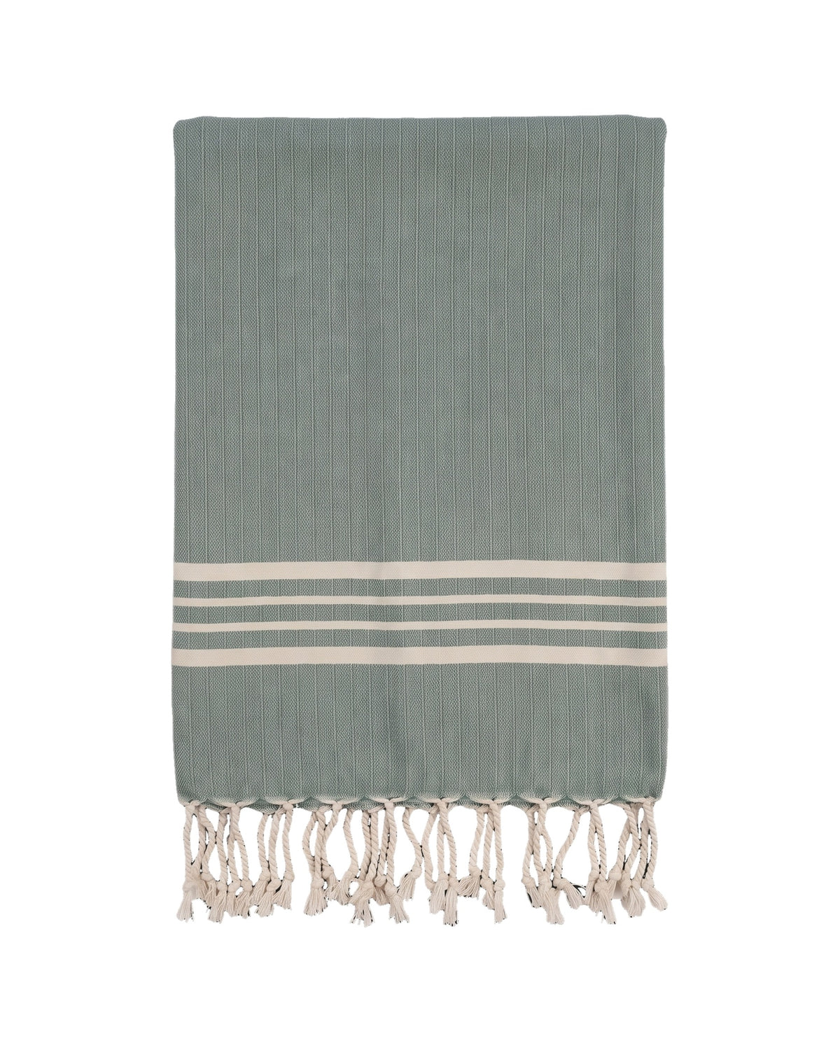gastendoek Krem Sultan almond green - vrijstaand