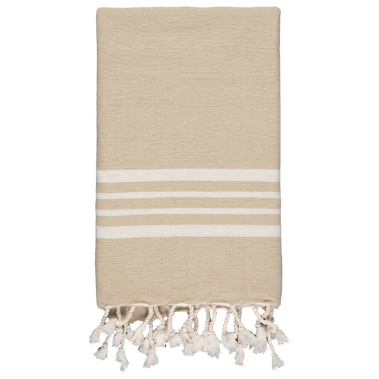 gastendoek Krem Sultan beige - vrijstaand