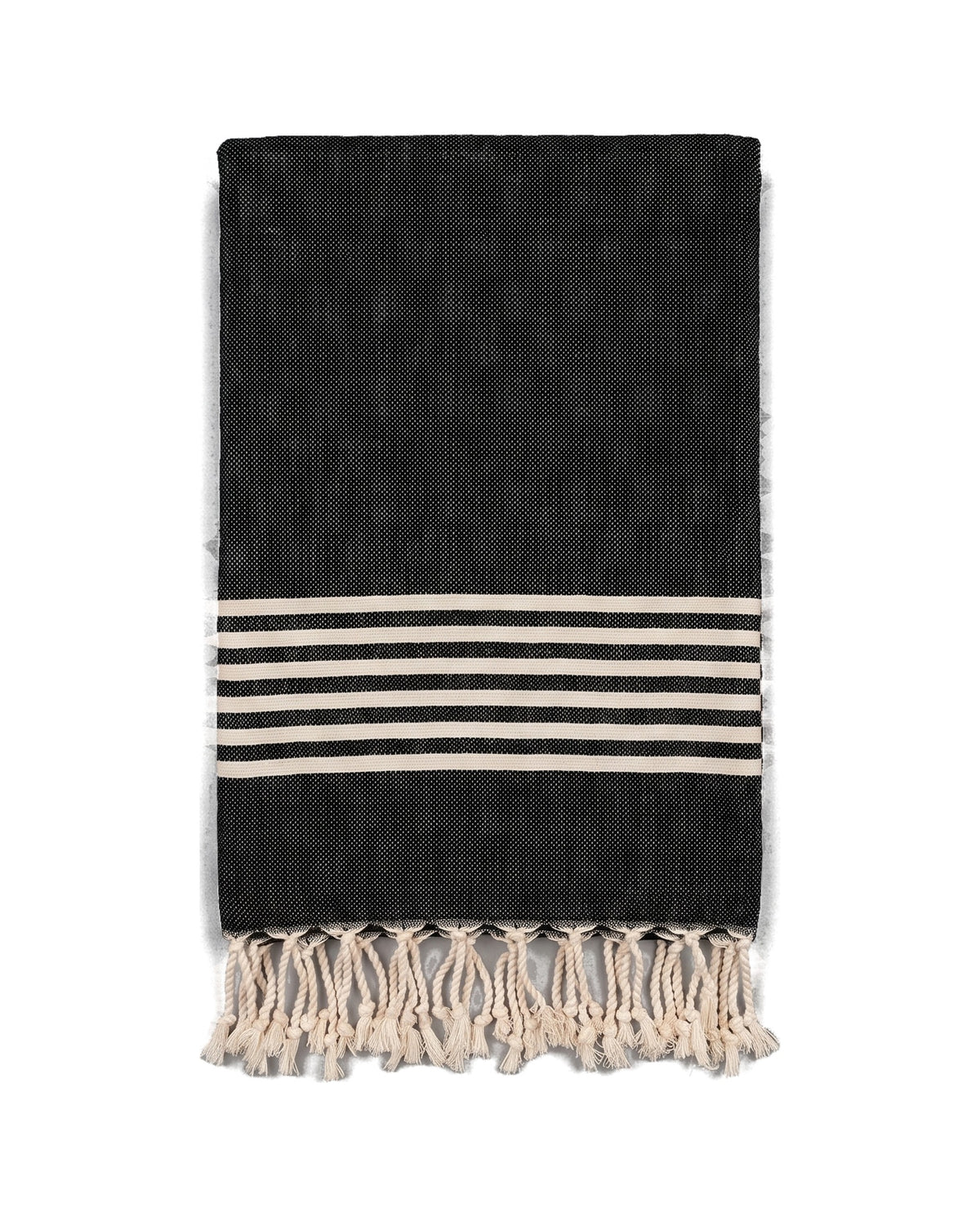 gastendoek Krem Sultan black - vrijstaand