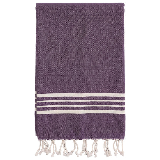 gastendoek Krem Sultan dark purple - vrijstaand