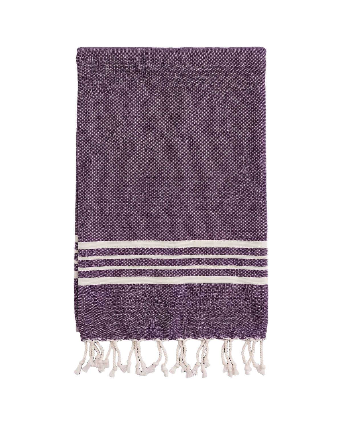 gastendoek Krem Sultan dark purple - vrijstaand