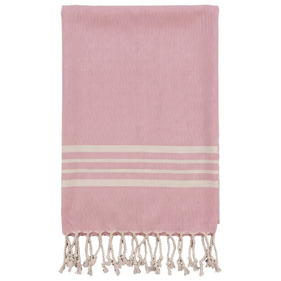 gastendoek Krem Sultan rose pink - vrijstaand