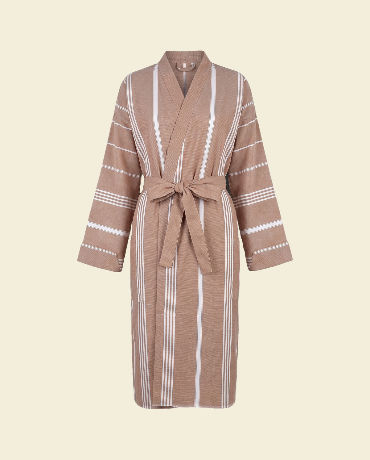 hamam badjas bruin - op kleur