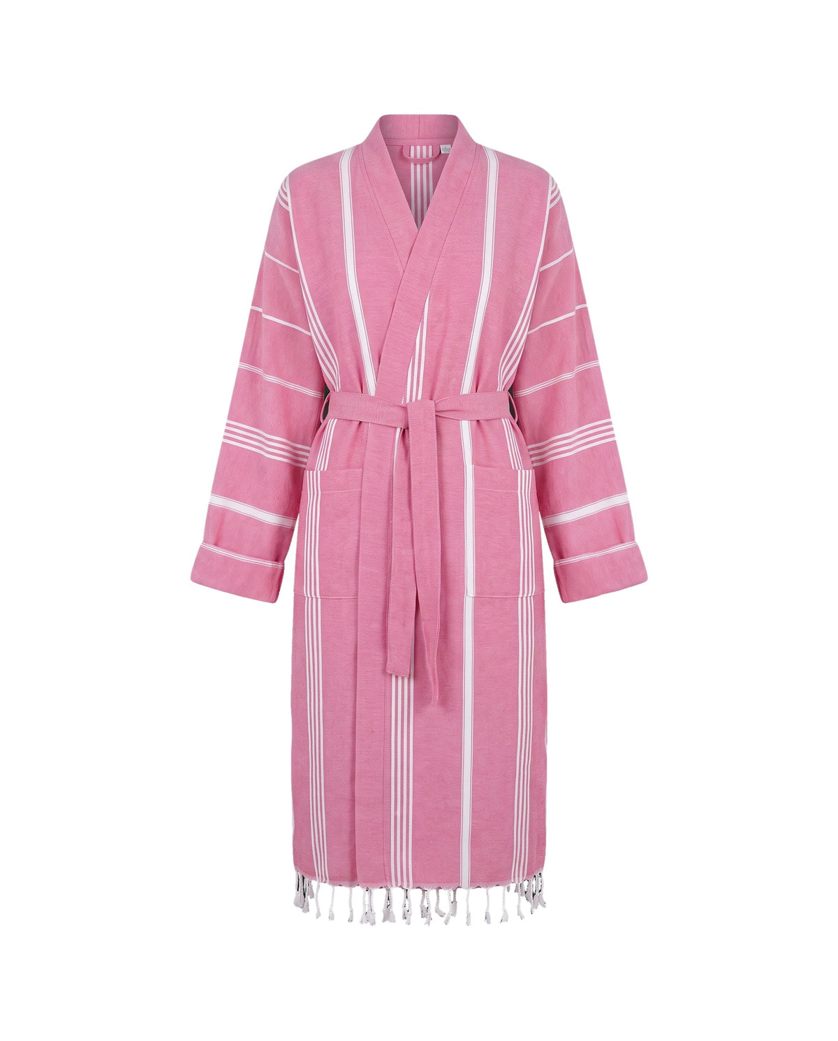 hamam badjas fuchsia - vrijstaand